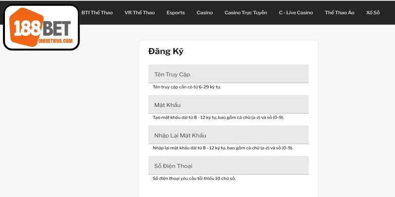 Câu hỏi thường gặp về đăng ký tại 188BET ra sao